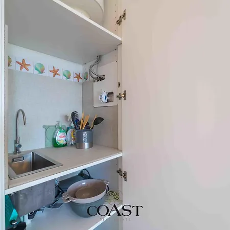 Apartamento Blueskyline- Vista Mare, Doccia Idromassaggio, A/c Olbia